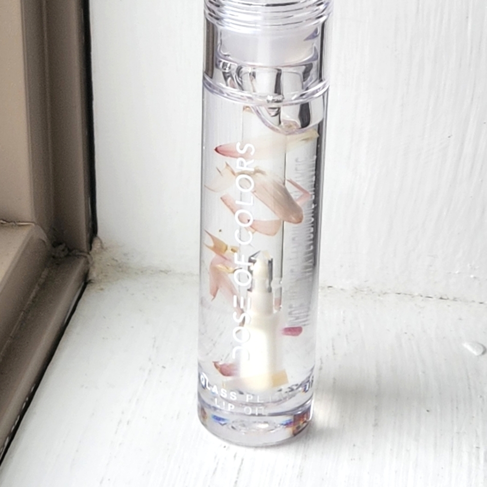 NIB DOSE OF COLORS GLASS PETAL LIP OIL TOP COAT - Picture 15 of 15